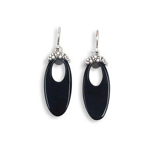 Aretes con luna clavitos